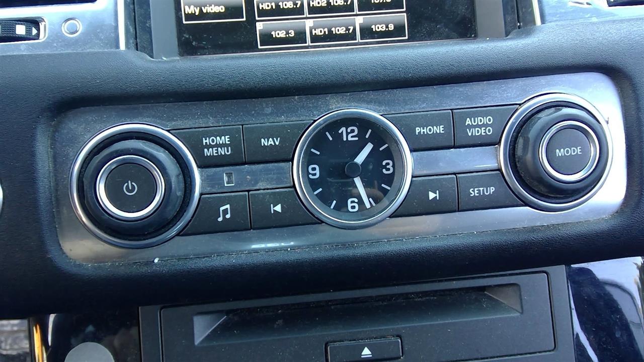 2013 LAND ROVER RANGE ROVER SPORT  10-13 Control Panel Radio Audio