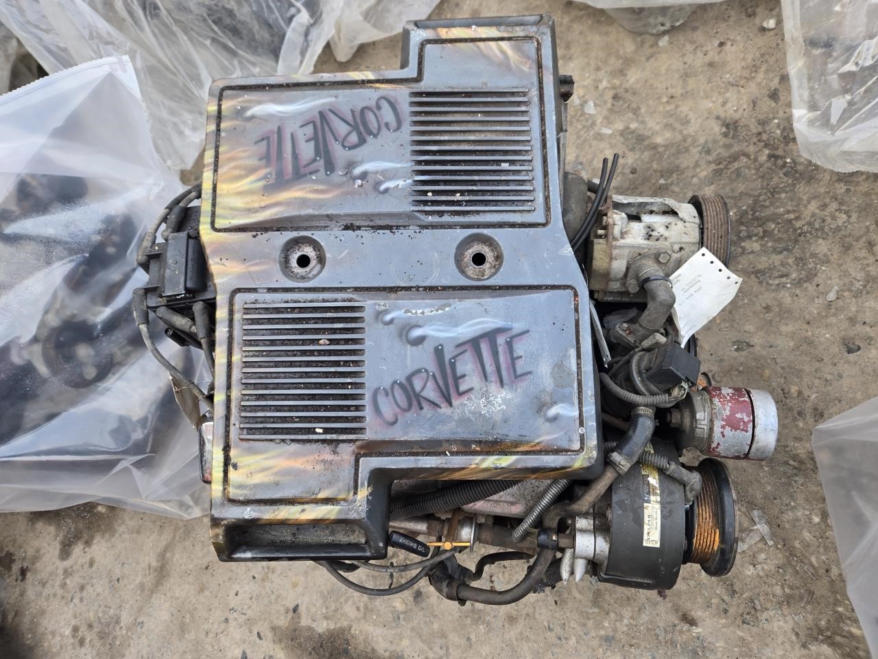 1984 CHEVROLET CORVETTE  84 (8-350 5.7L VIN 8 8th Digit) Engine Assembly