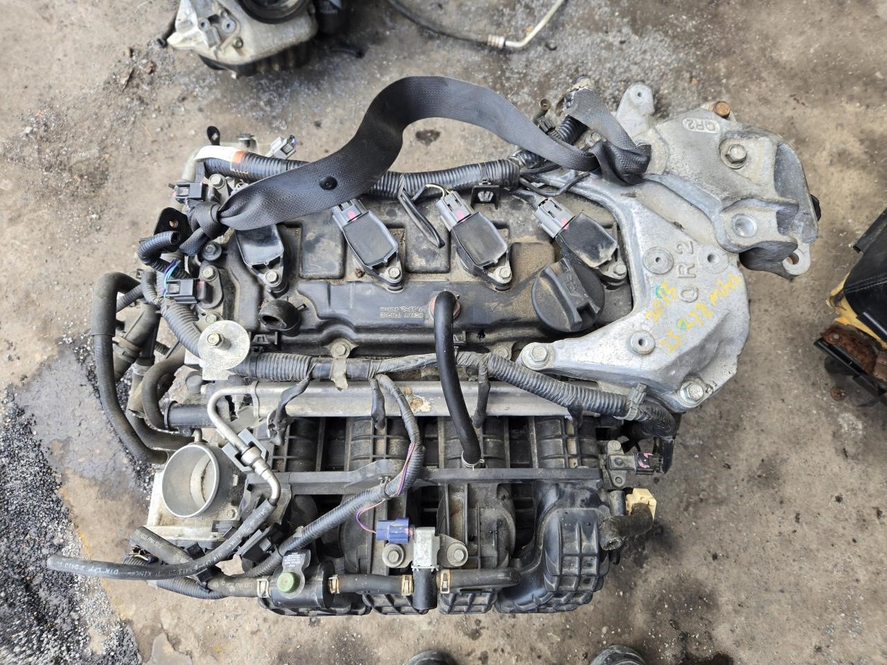 2015 NISSAN ALTIMA  15 2.5L (VIN A 4th Digit QR25DE) Engine Assembly