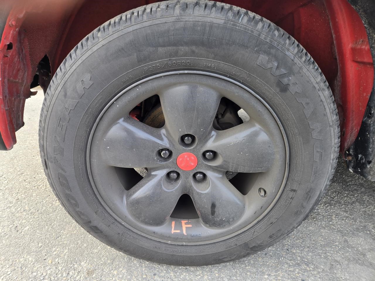 2003 DODGE DODGE 1500 PICKUP  04-05 20x9 (aluminum) Chrome Clad (chrome Plastic Skin) Wheel