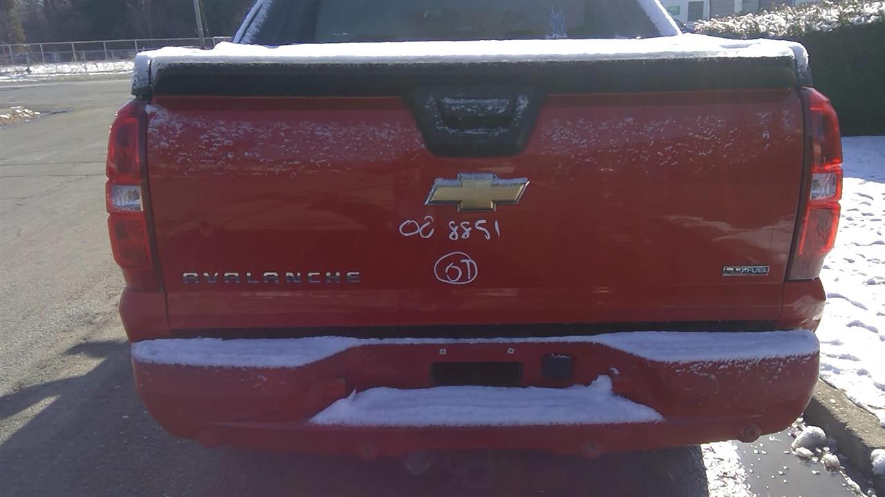2007 CHEVROLET AVALANCHE 1500  11-13 Endgate W/o Body Colored Spoiler; W/o Rear View Camera Decklid Tailgate