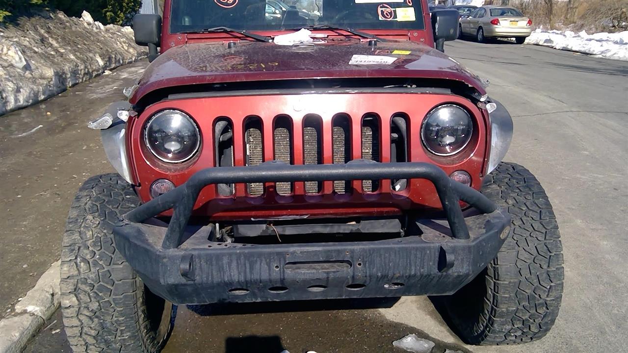 2008 JEEP WRANGLER  18 VIN W (6th Digit JK Body) Halogen Headlamps (Sport) Front End Assembly