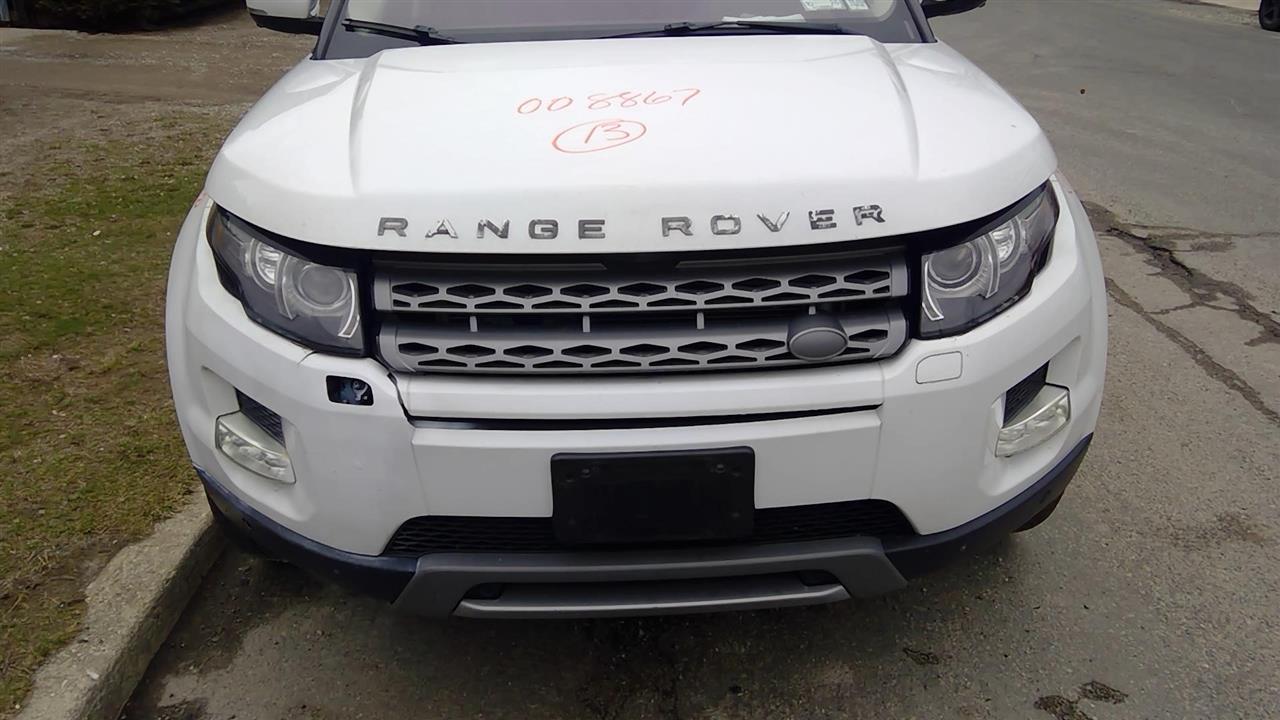 2013 LAND ROVER EVOQUE  15 4 Dr Pure Premium (xenon HID Headlamps) (adaptive Headlamps) (headlamp Washers) W/o Automatic Park Front End Assembly