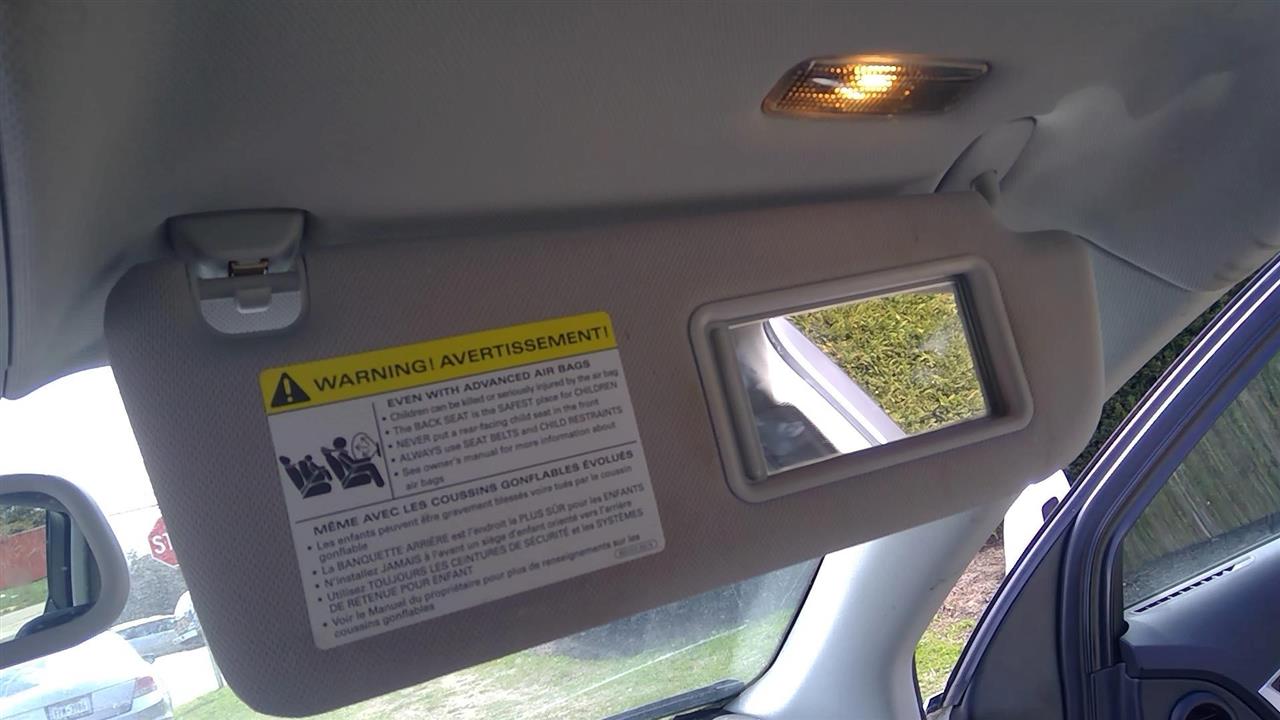 AUDI A6 2005-2011 w/illumination, R. Sun Visor