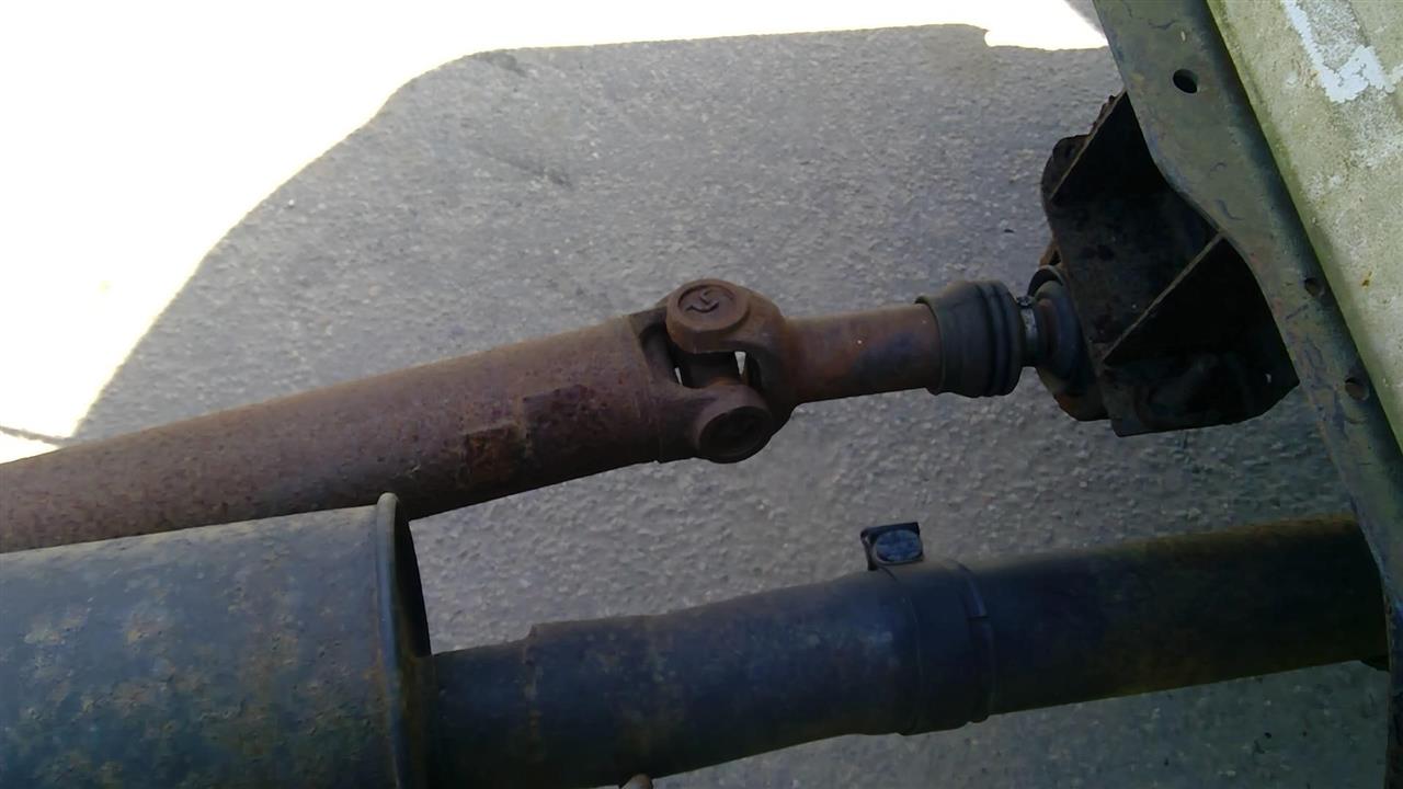 2007 FORD FORD F350SD PICKUP  09-10 162`` WB AT; (assembly) 4x2 6.4L (diesel) DRW Drive Shaft Rear