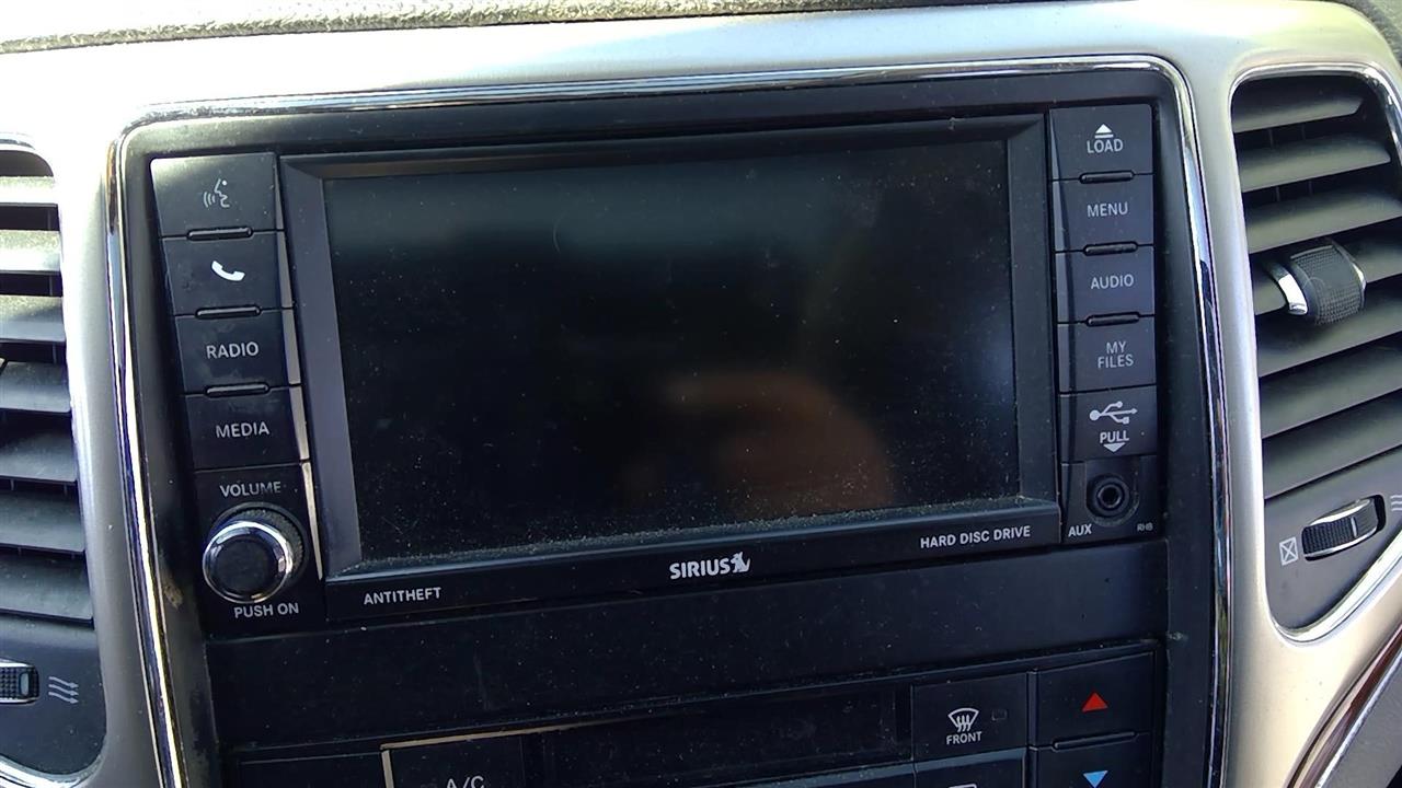 2013 JEEP GRAND CHEROKEE  13 Receiver AM-FM-CD-DVD-MP3-HDD-Auxiliary Jack W/satellite Capable Radio Audio