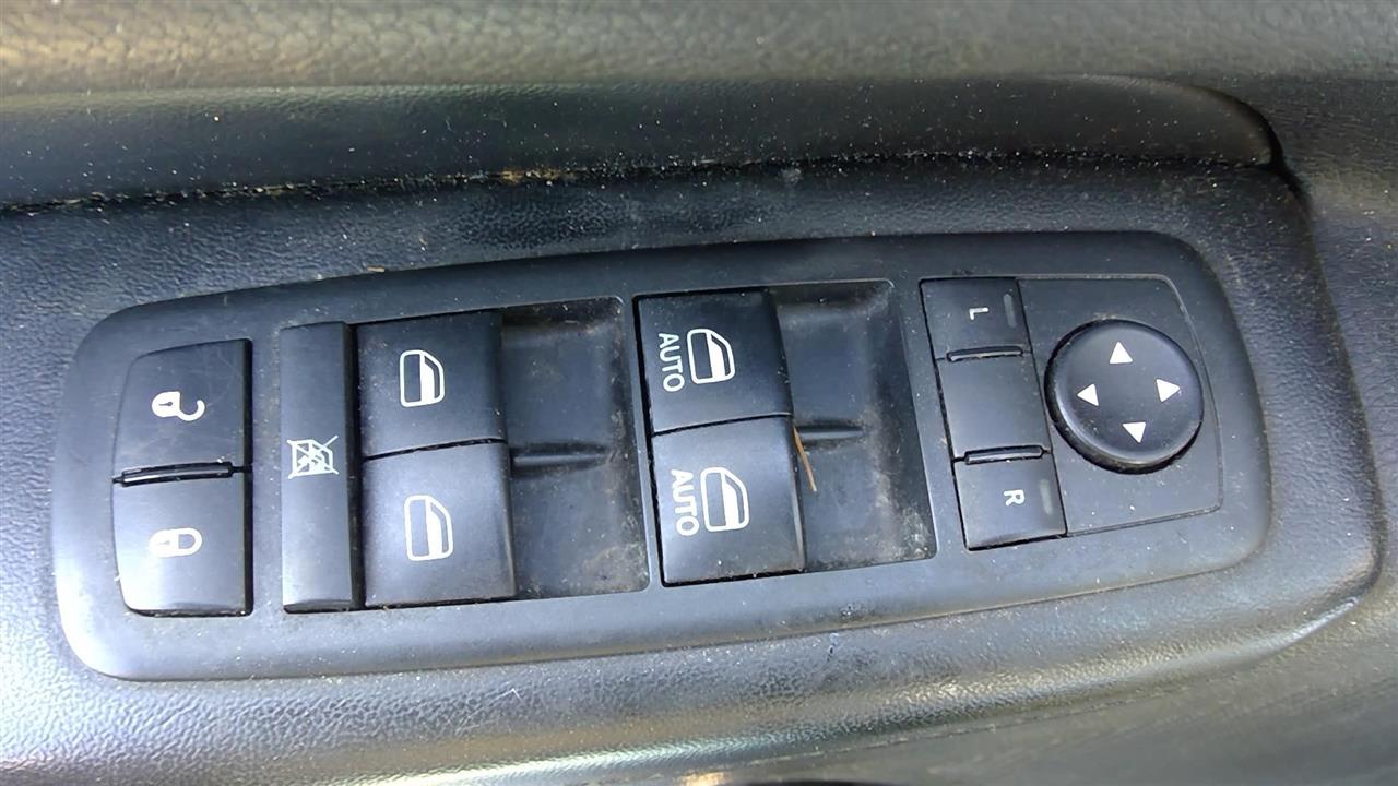 2013 JEEP GRAND CHEROKEE  11-13 Driver's; (LHD) Lock And Window (master) Power Folding Mirror Front Door Switch