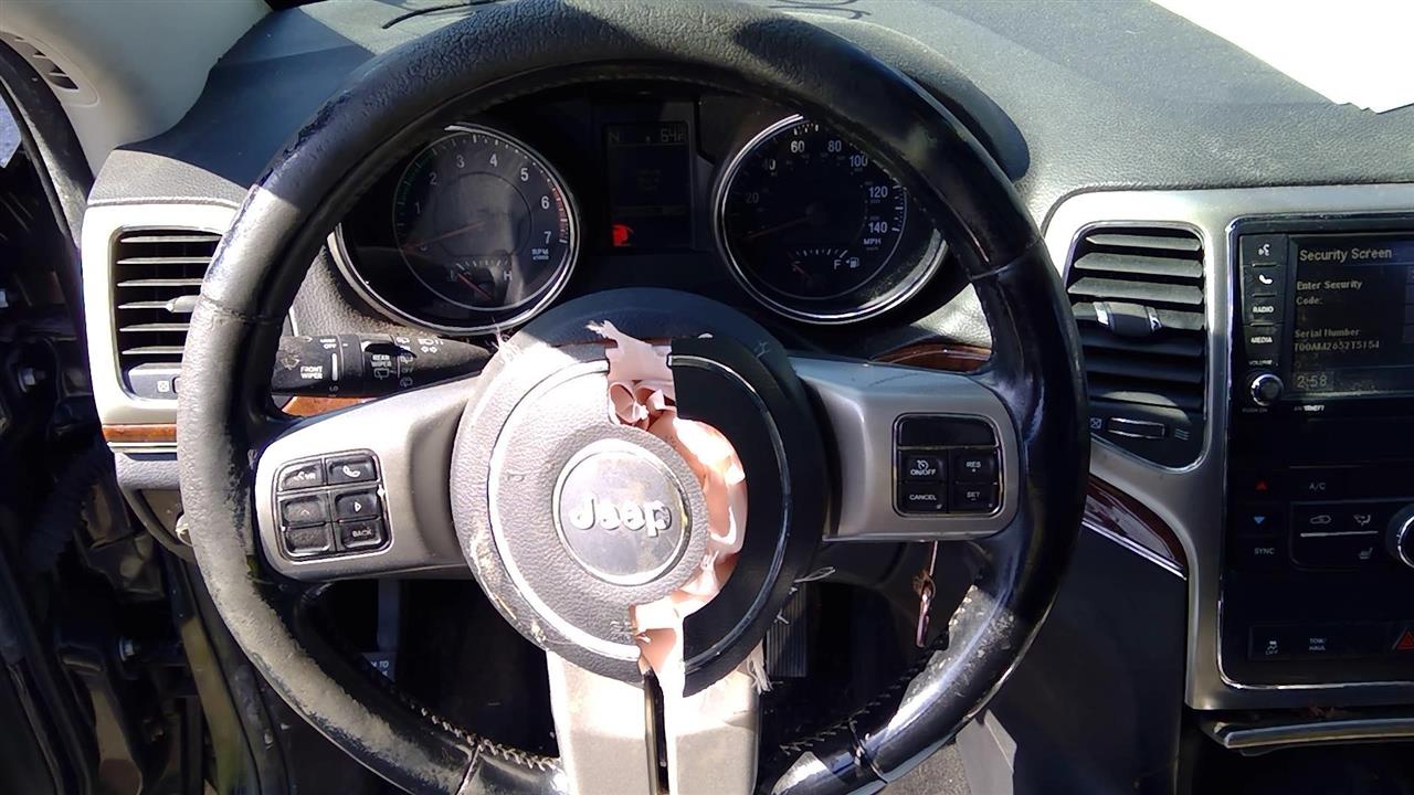 2013 JEEP GRAND CHEROKEE  11-13 Floor Shift; (LHD) Manual Adjustable Steering Column