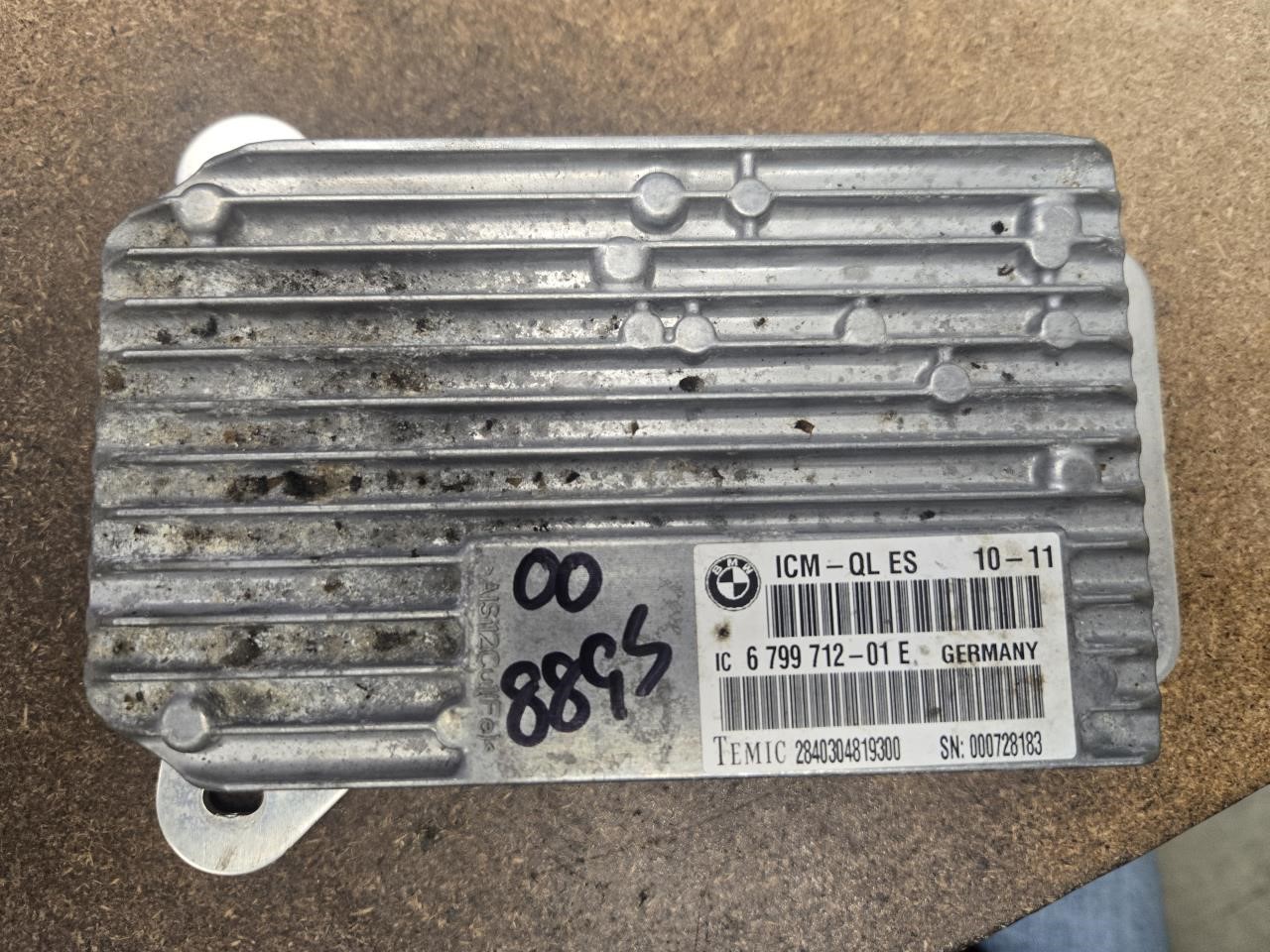 2011 BMW 535I Chassis Control Module