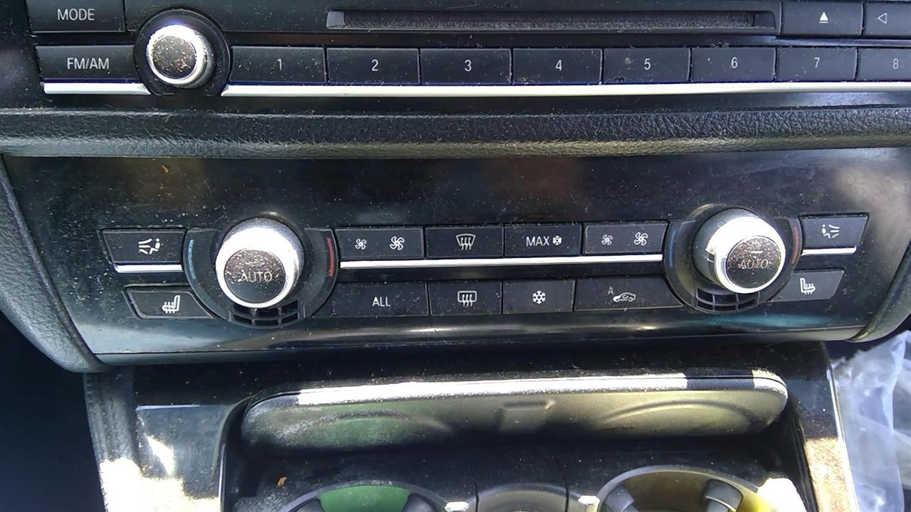 2011 BMW 535I Temperature Control