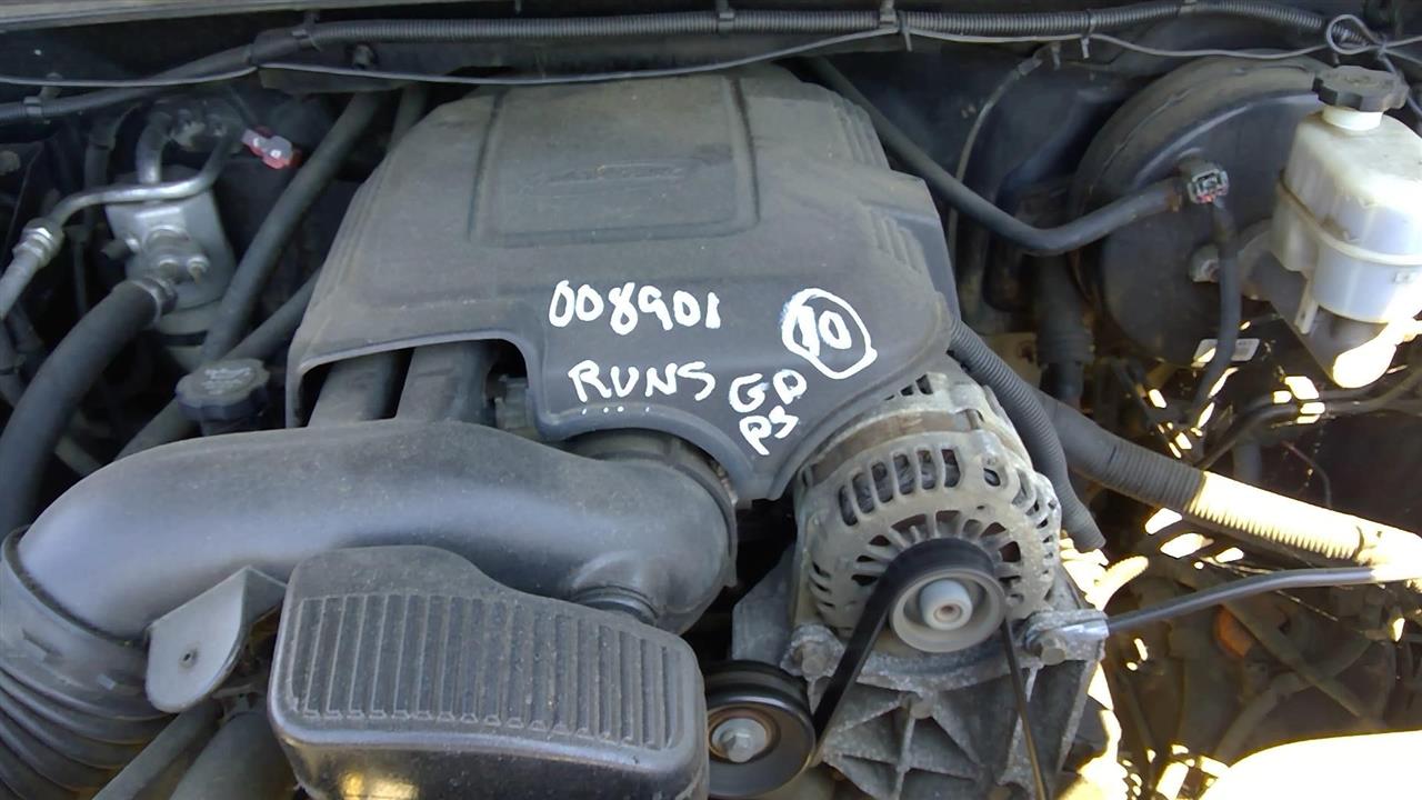2010 CHEVROLET SILVERADO 1500 PICKUP  10-13 4.8L (VIN A 8th Digit Opt L20) Engine Assembly