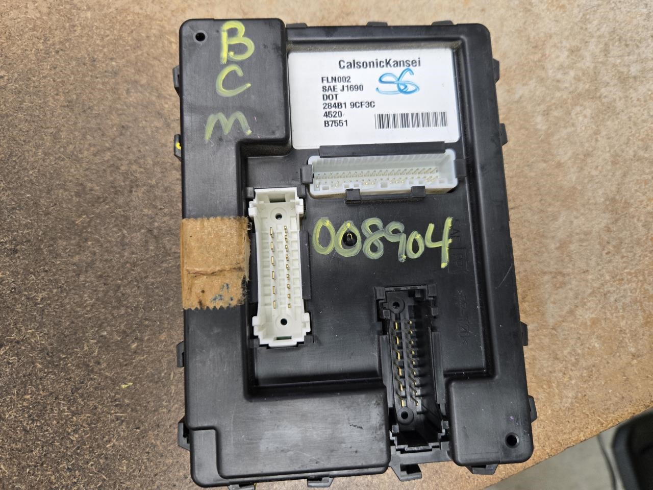 2014 NISSAN XTERRA  13-15 Body Control (BCM); Chassis Control Module