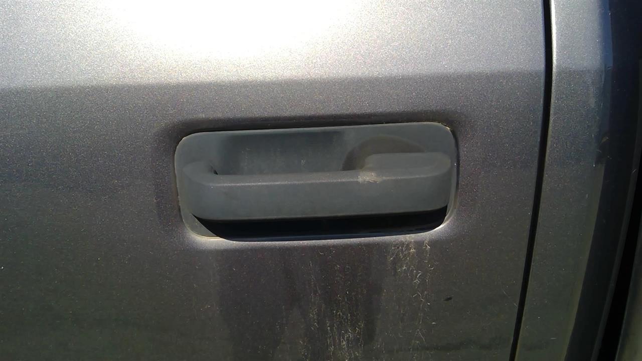 2021 FORD FORD F250SD PICKUP  17-22 Door Rear (Crew Cab 4 Dr) Black Textured Bezel (black Handle) L. Door Handle Exterior