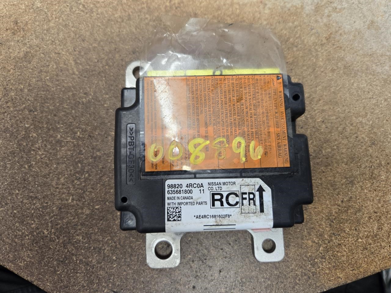 2017 DATSUN 810/MAXIMA Chassis Control Module