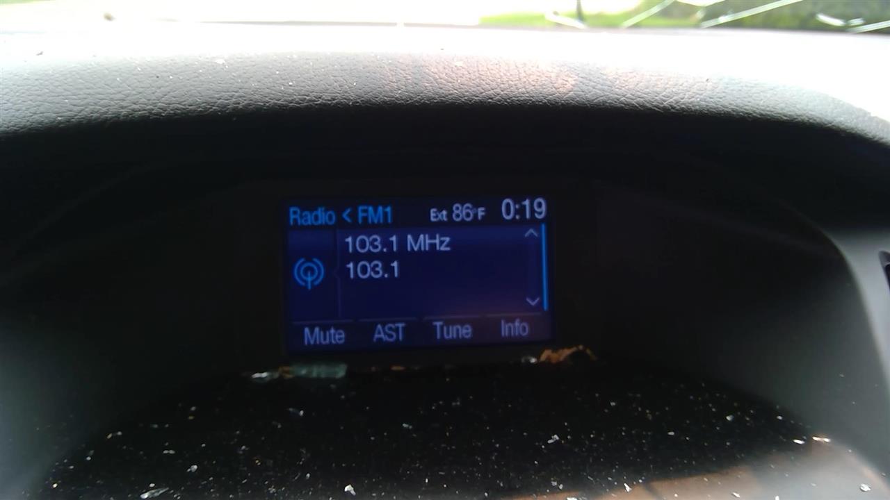 2014 FORD FOCUS  14 Front Display 4.2`` Screen W/Sync Thru 01/01/14 Info GPS TV Screen