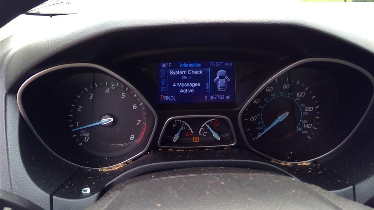 2014 FORD FOCUS  13-14 (cluster) Gasoline W/o Turbo; MPH ID CM5T-10849-CTB Thru CTG Speedometer Head Cluster