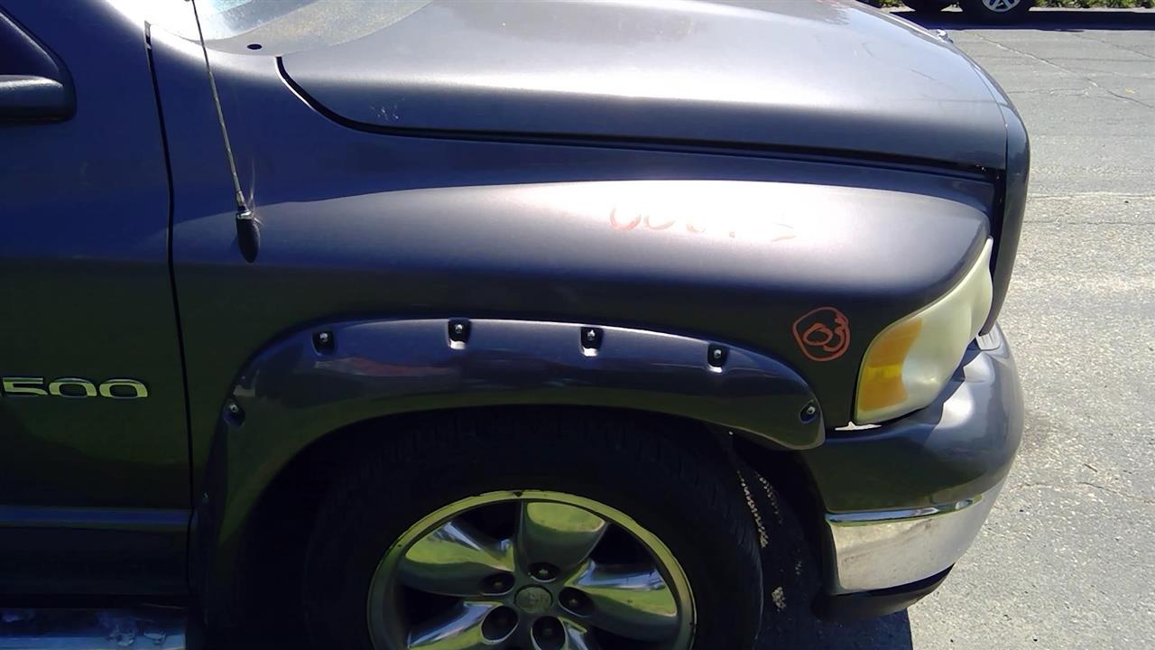 2003 DODGE DODGE 1500 PICKUP  05 Front; Exc. SRT10; R. Fender