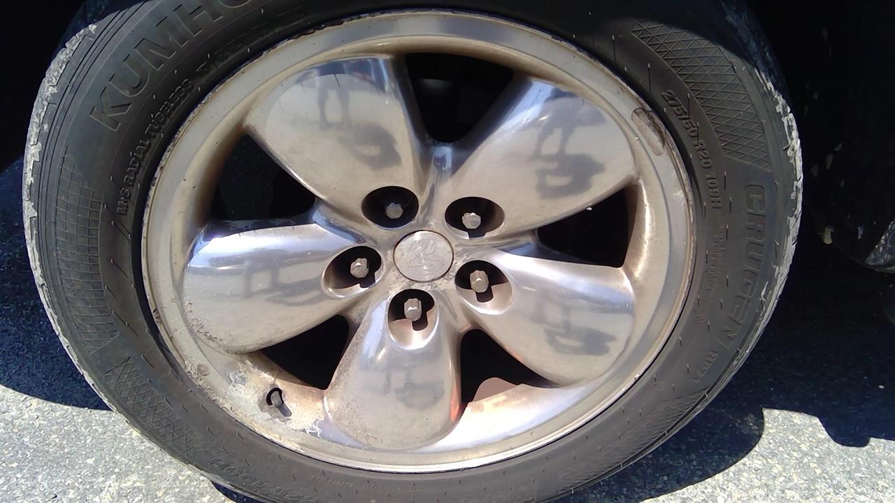 2003 DODGE DODGE 1500 PICKUP  04-05 20x9 (aluminum) Polished Wheel