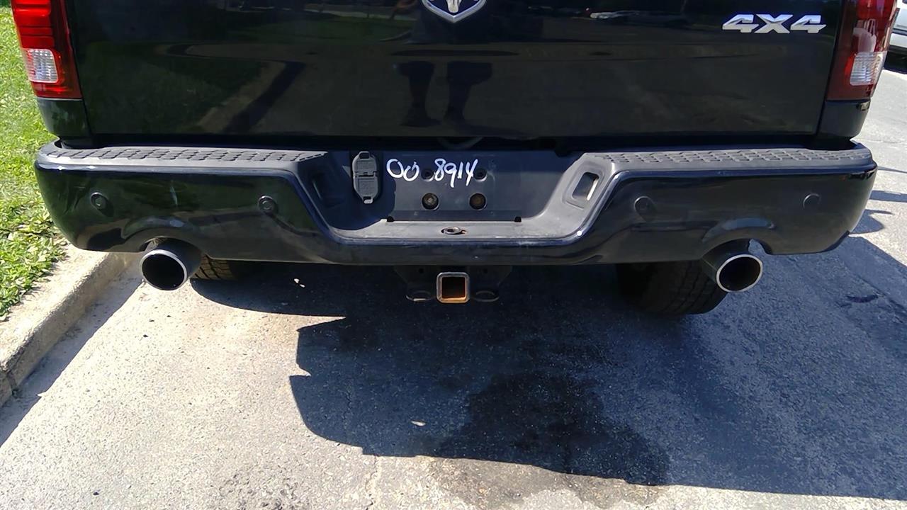 2014 DODGE DODGE 1500 PICKUP  19-21 Classic Style (5 Lug Wheel) (step Bumper) Painted W/dual Exhaust W/park Assist Bumper Assembly Rear