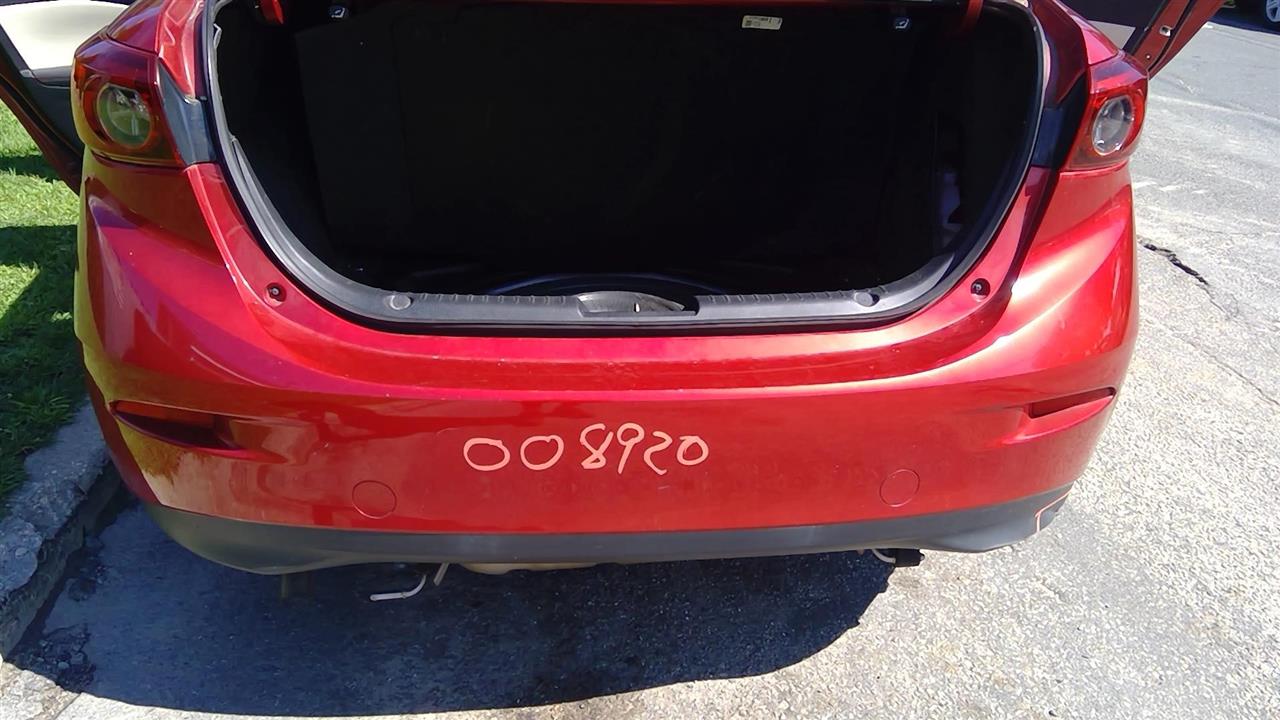 2015 MAZDA MAZDA 3  14-18 Sedan Bumper Assembly Rear