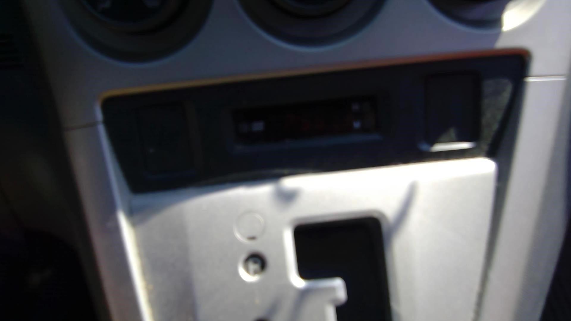 2013 TOYOTA MATRIX Clock